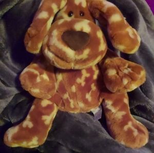 GUND Plush BONZ Floppy Brown Bones Puppy Dog